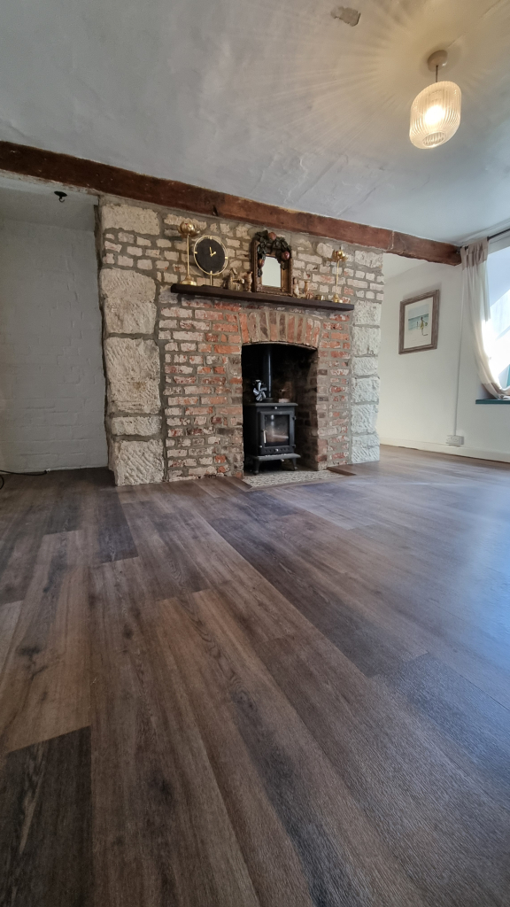 A Karndean Van Gough wood effect floor install in Kingston, Wareham in Dorset.